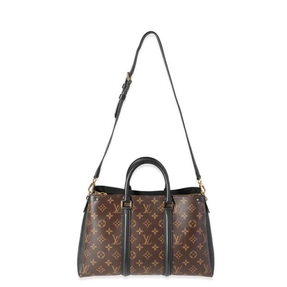 Louis Vuitton Soufflot Tote Monogram MM Noir, Like New - Picture 1 of 8